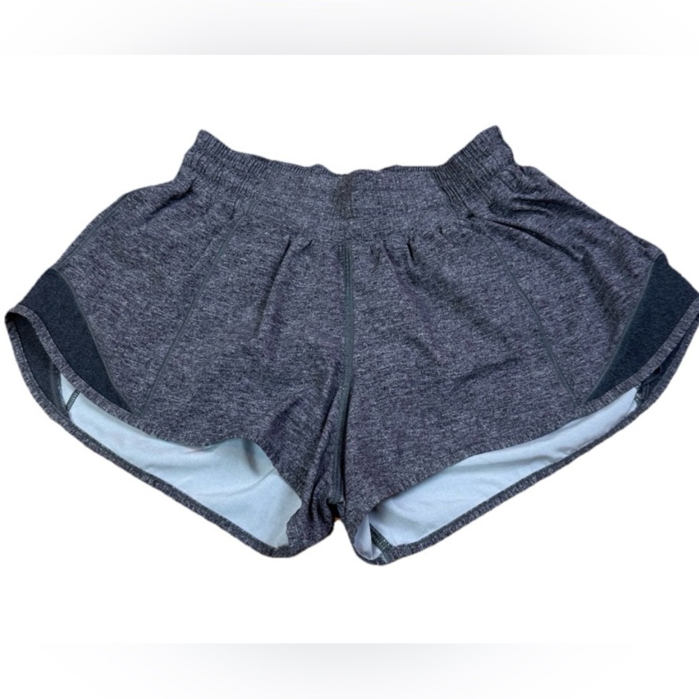 Lululemon Track That Short 2” Inseam Women’s 4 Heathered Grey LW 7AJTR Lined